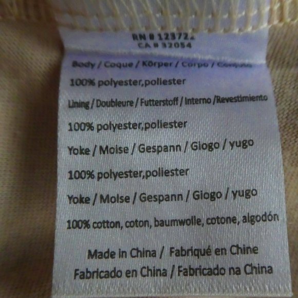 One September Dress Anwen Peasant Nude Beige Smock - Picture 11 of 12